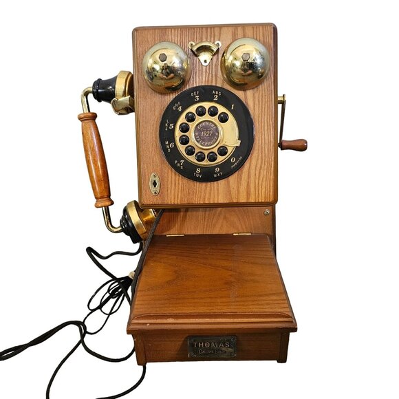 Thomas Other - Thomas Collector's Edition Vintage Wall Phone 1927 Country Replica PP-9